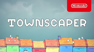 Townscaper  Launch Trailer  Nintendo Switch [upl. by Garlanda472]