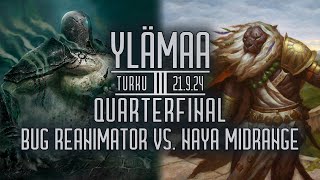 BUG Reanimator  Naya Midrange Ylämaa III Quarterfinal  European Highlander [upl. by Daenis302]