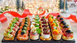 6 Mejores Canapés para una Navidad Inolvidable 20232024  Originales y Sabrosos  DarixLAB [upl. by Ditzel]