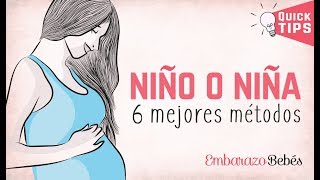 ¿NIÑO O NIÑA  6 métodos para saberlo ¡Descúbrelo [upl. by Natanoj]