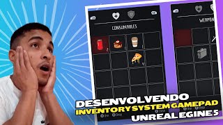 Unreal Engine 5 Common UI  Criando um inventário para Consoles 03  Curso Unreal Engine 5 [upl. by Ellerrad]