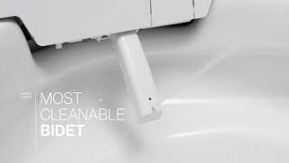 RampT U69T bidet function saves toilet paper [upl. by Malcah]