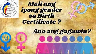 Change of Gender sa PSA Birth Certificate [upl. by Aduh]