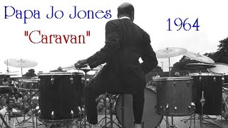 Coleman Hawkins Quintet 1964 quotCaravanquot  Papa Jo Jones Drum Solo  Harry quotSweetsquot Edison  England [upl. by Crosby]