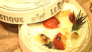 Baked camembert with smoked garlic recipe [upl. by Miarzim]