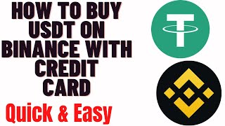 how to buy usdt on binance with credit card [upl. by Stclair]