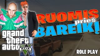 Vidas Bareikis NUKAUTAS per GTA V Role Play  Ruomis yra žvėris  S01E03 [upl. by Drofniw]