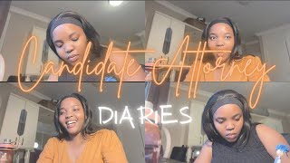 CANDIDATE ATTORNEY DIARIES  WRITE AN EXAM WITH ME storytime lawstudentvlog lawdegree lawvlog [upl. by Pejsach821]