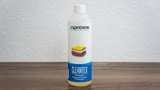 Der Saubermaker  Alles über Prowin Cleantex Textilwaschmittel [upl. by Cinemod]