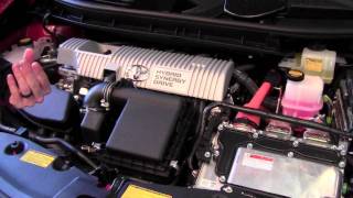 2012  Toyota  Prius V  Engine Compartment  How To By Toyota City Minneapolis MN [upl. by Charmaine283]