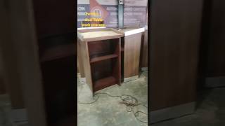 Office partition And Table work process carpenters interior design [upl. by Aidua]