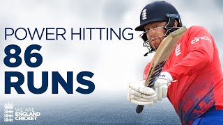 Brilliant Bairstow  86 Runs off 60 Balls  England v New Zealand T20 [upl. by Ellemaj]