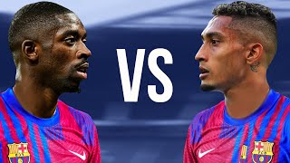 Ousmane Dembele VS Raphinha  Who Is Better  Crazy Skills Show amp Goals  2022 [upl. by Cordy]