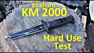 Eickhorn KM2000 TestReview  Kampfmesser der BundeswehrGerman Fighting Knife [upl. by Oniram150]