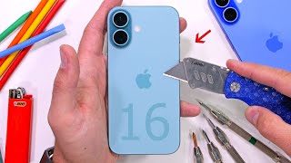 NEW iPhone 16 Durability Test  They hid all the good stuff [upl. by Marino]