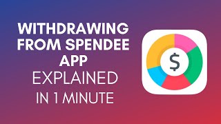 How To Withdraw From Spendee App 2024 [upl. by Eimarej]