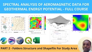 Part 2 Spectral Analysis of Aeromagnetic Data For Geothermal Energy Potential  Full Course [upl. by Gastineau]