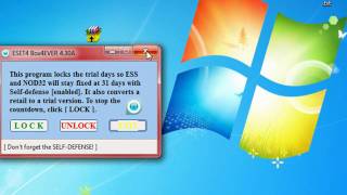 NOD32 FREE TRIAL 31 DAYS  PATCHER  LIFETIME KEY [upl. by Orland134]