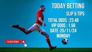 FOOTBALL PREDICTIONS TODAY SOCCER PREDICTIONS Betting Tips Today sportsbet online251124 [upl. by Hacker136]