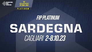 FIP PLATINUM SARDEGNA  Men  Round of 16  Central Court [upl. by Layor]