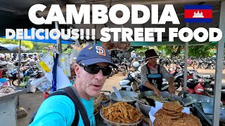 DELICIOUS STREET FOOD SIEM REAP CAMBODIA 🇰🇭 [upl. by Samp]