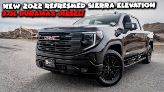 Refreshed 2022 Sierra Elevation 30 Duramax Diesel  This is it [upl. by Shargel670]