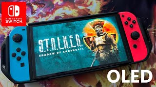 STALKER Stalker Shadow of Chernobyl  Nintendo Switch OLED Handheld Gameplay [upl. by Yearwood]