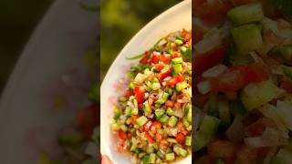 Shirazi Salad Recipe  Persian Cucumber Tomato Salad Easy Salad Recipe cookingasmrfoodshorts [upl. by Bernardi637]