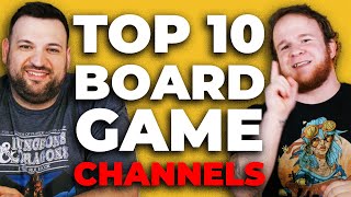 The 10 BEST Board Game Content Creators  GameBrigade [upl. by Elatnahc]