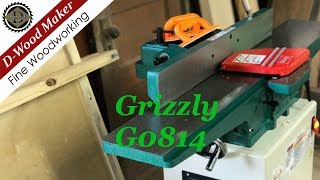 Grizzly G0814 Jointer Unboxing and Assembly [upl. by Lowrie710]