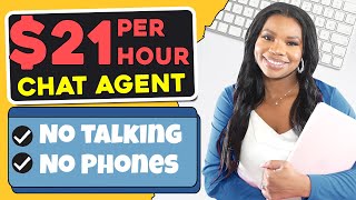 URGENT 21Hour WorkFromHome Chat Agent Jobs NO PHONE [upl. by Pedrotti]