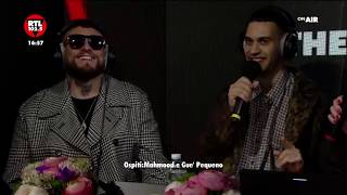 Mahmood e Guè Pequeno a RTL 1025 [upl. by Ankney31]