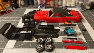 Revell 1968 Dodge Charger progress update 2 [upl. by Anela147]