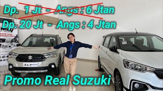 Promo Real Dp Normal Angsuran Jadi Murah Suzuki XL7 dan Ertiga Cruise Diskon Puluhan Juta Buktikan [upl. by Alikam]