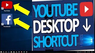 How to create YouTube Shortcut on Your PC [upl. by Corel355]