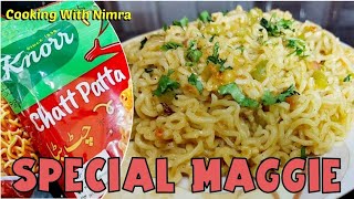 SPECIAL MEGGIE RECIPE  My Own Recipe  Simple amp Easy  Cooking With Nimra [upl. by Coshow891]