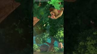 Monkey ke Mowgli ka locket churaya mowgli monkey cartoon moglicartoon viralvideo shortfeed [upl. by Htirehc]