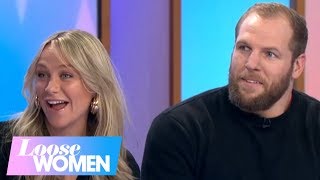 Newlyweds Chloe and James Haskell Richard Tried to Get Me to Become a Madeley  Loose Women [upl. by Divadnhoj]