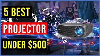 Top 5 Best Projectors under 500  Best Projectors in 2023  Reviews [upl. by Yecram]