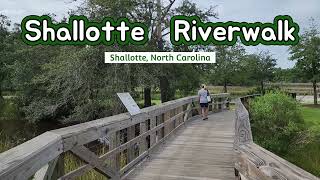 Views around the Shallotte Riverwalk in Shallotte North Carolina Drone video from a DJI mini 2 SE [upl. by Perkin]