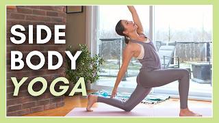 30 min Vinyasa Flow Yoga  SIDE BODY STRENGTH amp STRETCH [upl. by Ppik852]