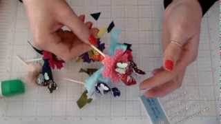 How to Craft a Tootsie Pop Flower Valentine [upl. by Schwartz]