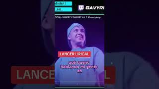 LANCER LIRICAL HACIENDO REGUETÓN 🔥gavyriashow caracas venezuela music freestyle flow Rap [upl. by Libby339]