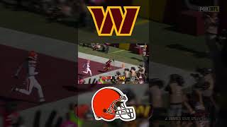 Washington Commanders vs Cleveland Browns Week 5 Highlights shorts [upl. by Nal]