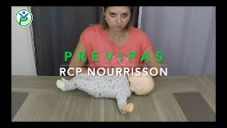 RCP pour un nourrisson [upl. by Kelcey]