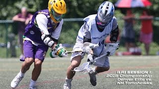 ILRI Session I  2018 Championship  Denver Elite vs NH Tomahawks [upl. by Judie]