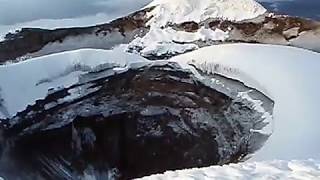 Volcano Cotopaxi Crater Ecuador [upl. by Eibrad617]