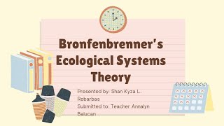 Bronfenbrenners Ecological Systems Theory [upl. by Angelita]