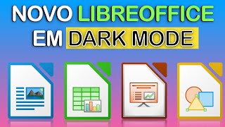 Como instalar o novo LibreOffice no linux e ativar o Dark mode [upl. by Cilla]