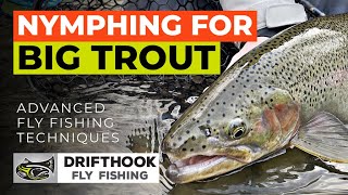 Nymphing for BIG TROUT Techniques amp Tips [upl. by Isewk]